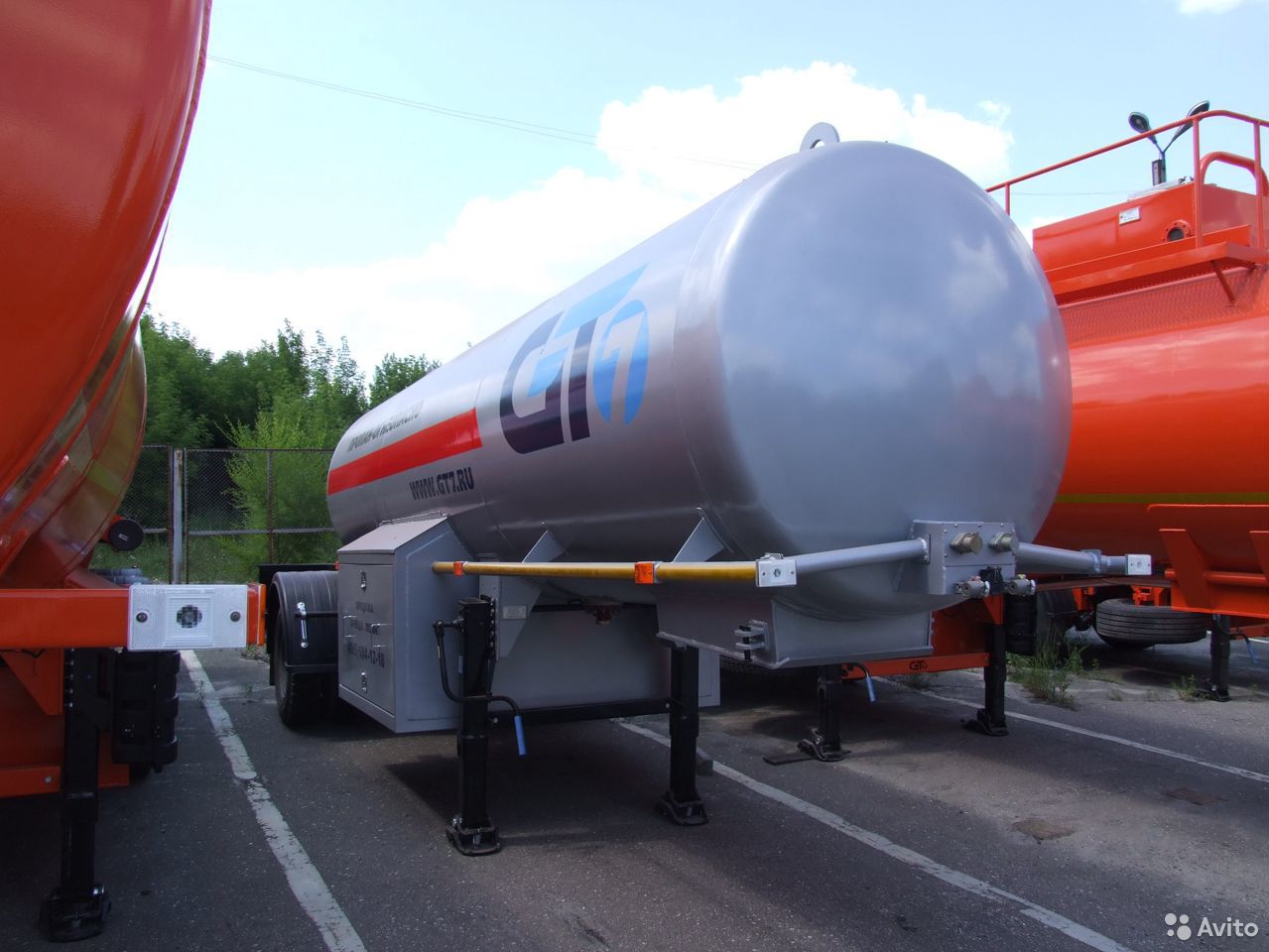 Полуприцеп газовоз GT7 ппцт-12-885М