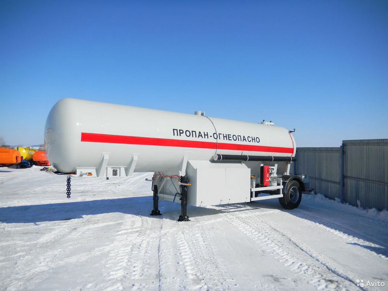 Полуприцеп газовоз Сеспель 964887