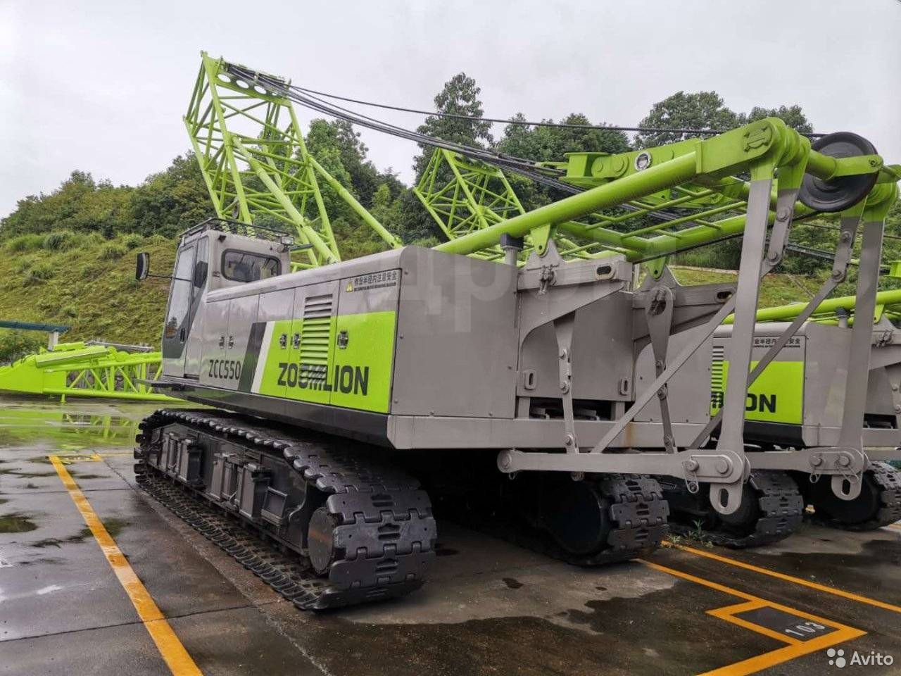 Гусеничный кран Zoomlion ZCC550H