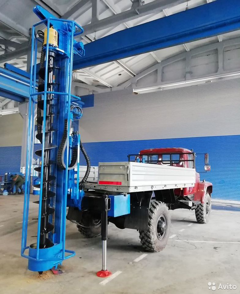 Бурильно-крановая машина ГАЗ 33088 с БКУ БКМ-6600
