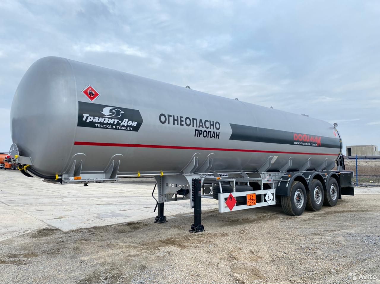 Полуприцеп газовоз Dogumak