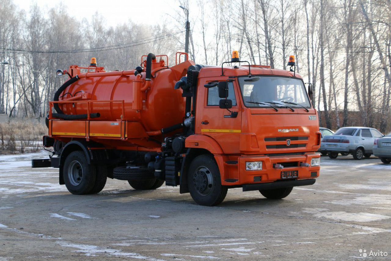 Илосос МВС-7,5М на шасси КамАЗ 43253