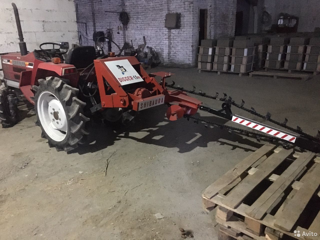 Траншеекопатель Shibaura Digger-1