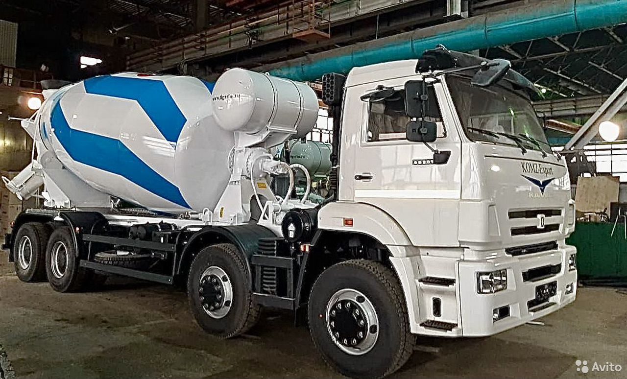Автобетоносмеситель Tigarbo 69367М на шасси КамАЗ 65201-3950-49