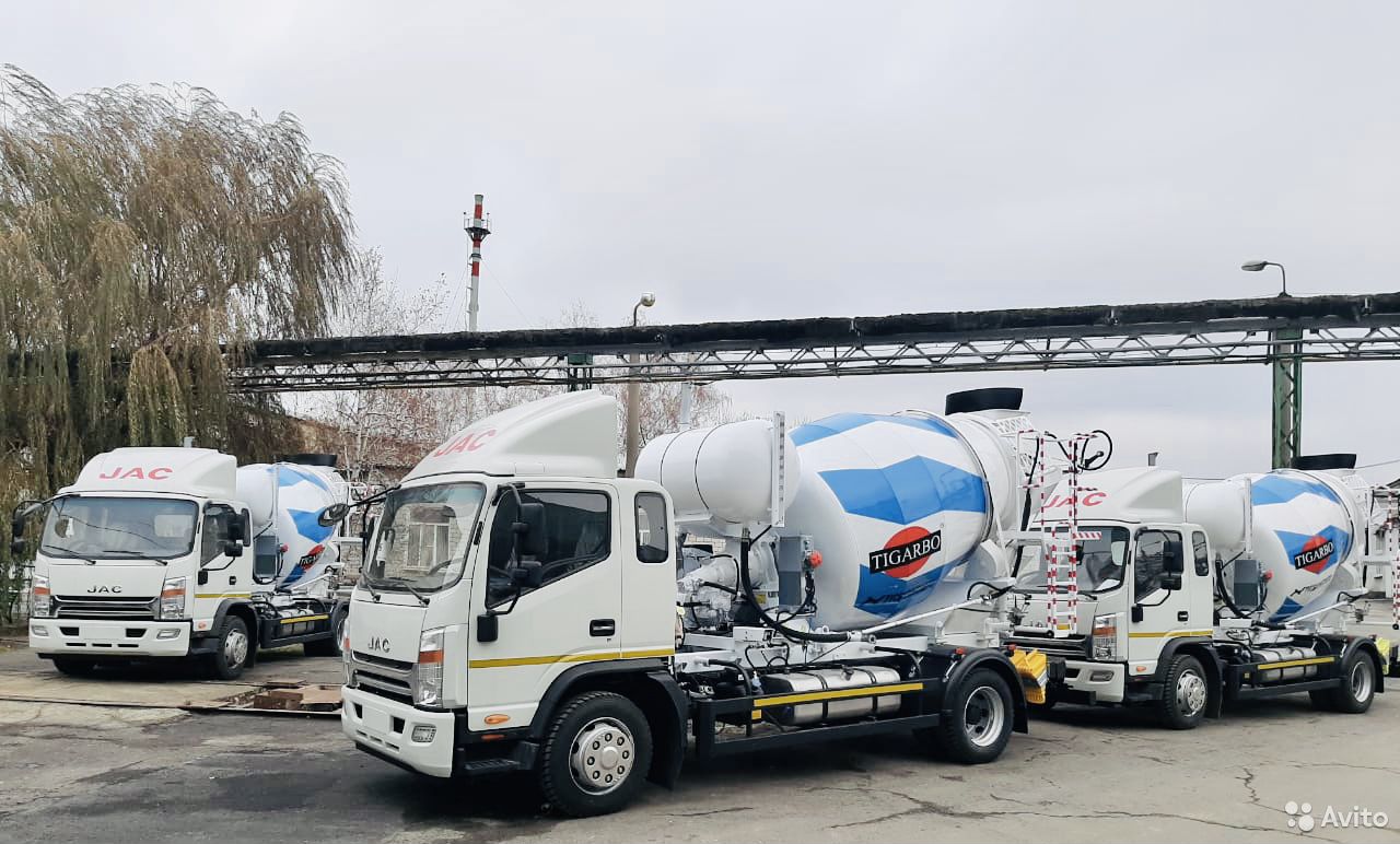 Автобетоносмеситель Tigarbo 69362С на шасси JAC N120