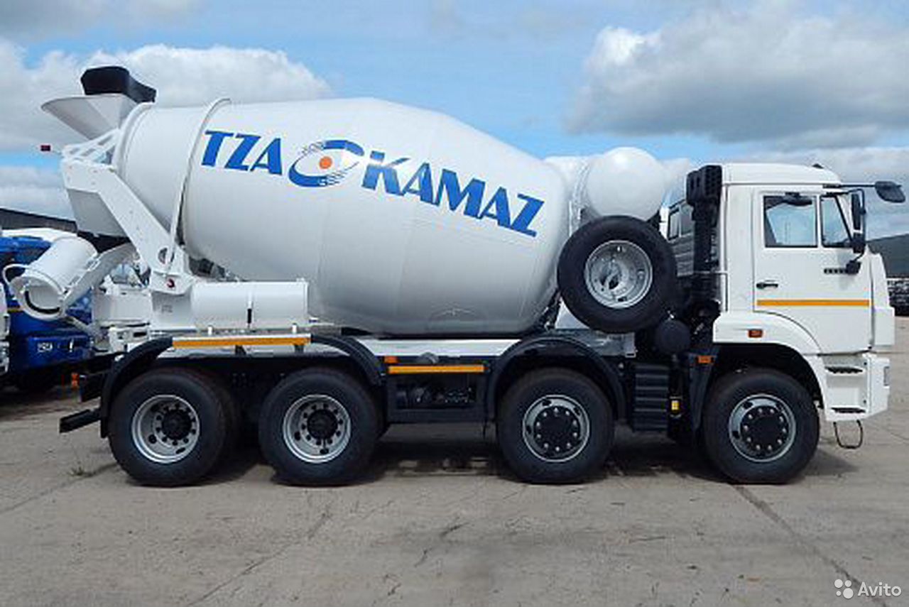 Автобетоносмеситель ТЗА 5814Y7-01 на шасси КамАЗ 6540