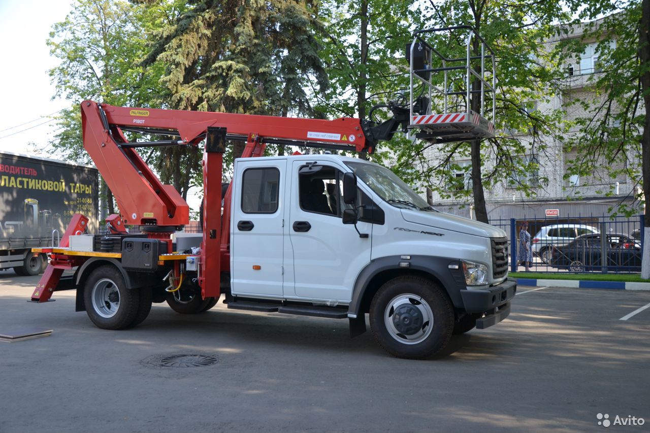 Автовышка ГАЗ ГАЗон Next с АГП Palfinger