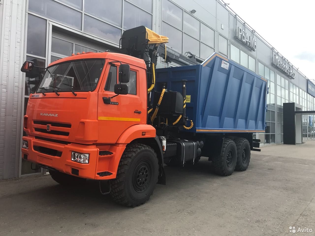 Металловоз (ломовоз) КамАЗ 43118-3027-50 с ГМУ Майман-110S