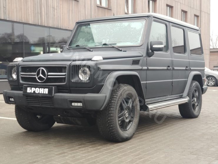 Бронированный автомобиль Mercedes-Benz G500