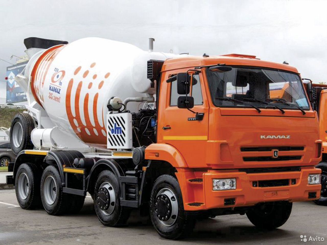 Автобетоносмеситель ТЗА 58149Y на шасси КамАЗ 6540