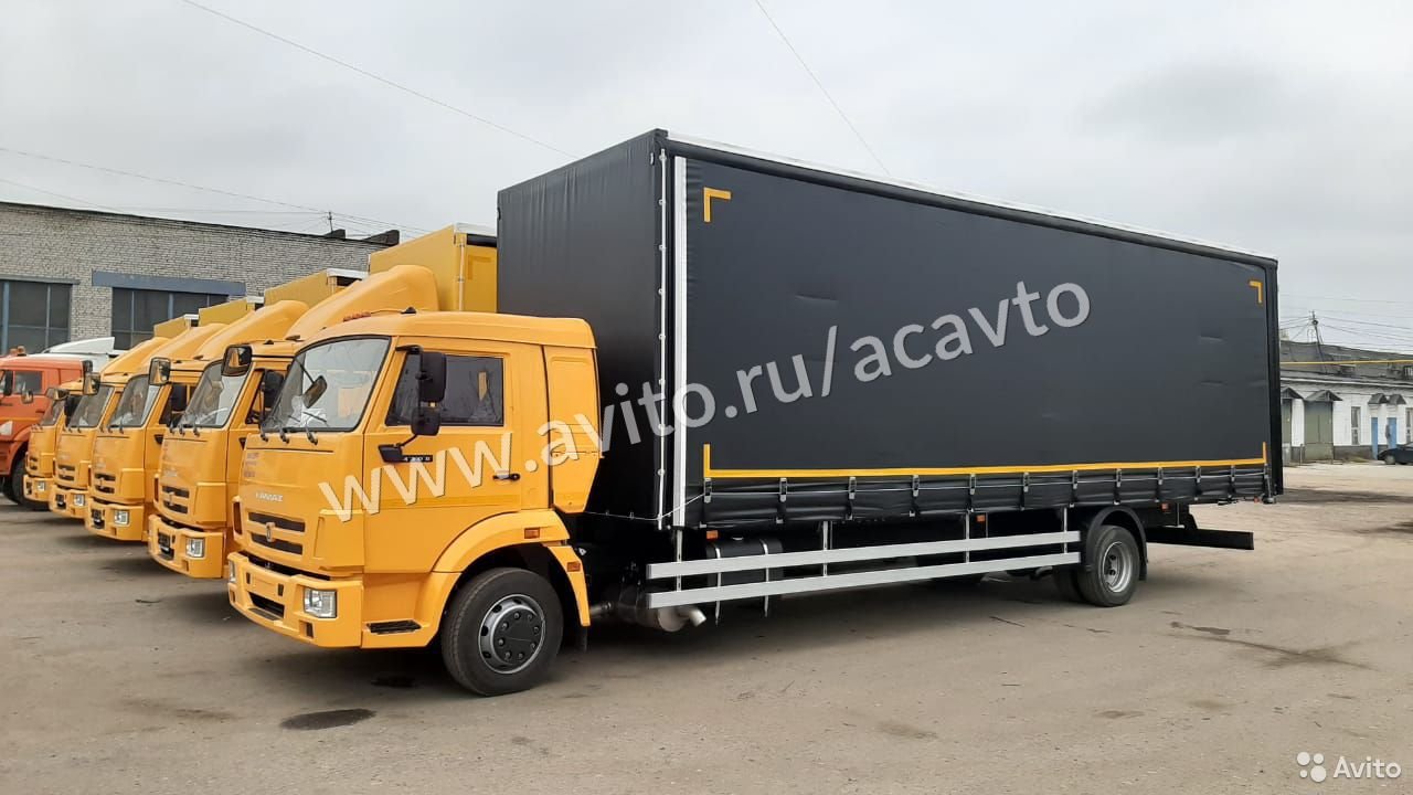 Тентованный грузовик КамАЗ 4308