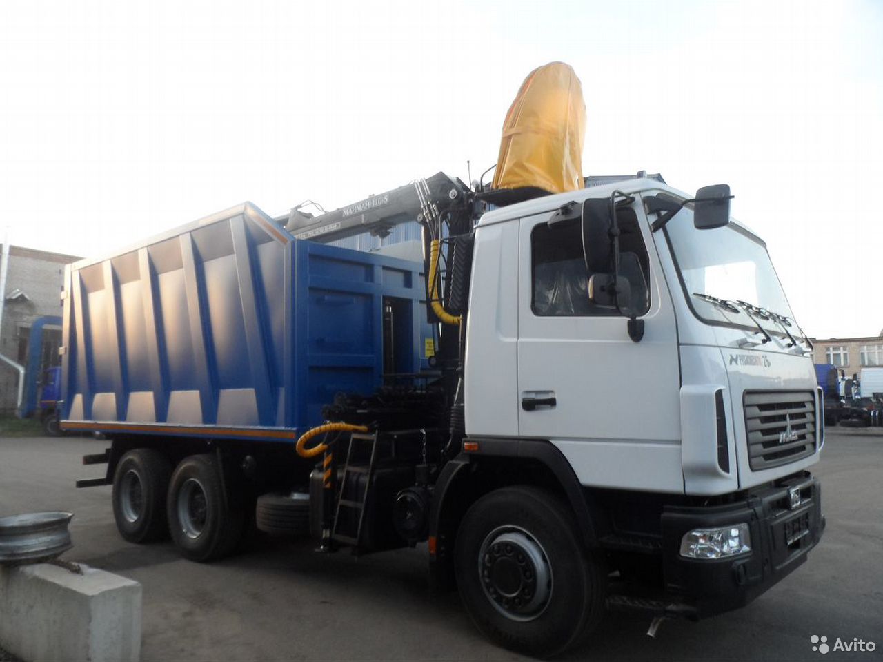Металловоз (ломовоз) МАЗ 631226-525-042