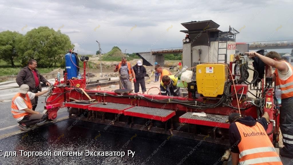 Укладчик литого асфальта HYDROG RAL 5000