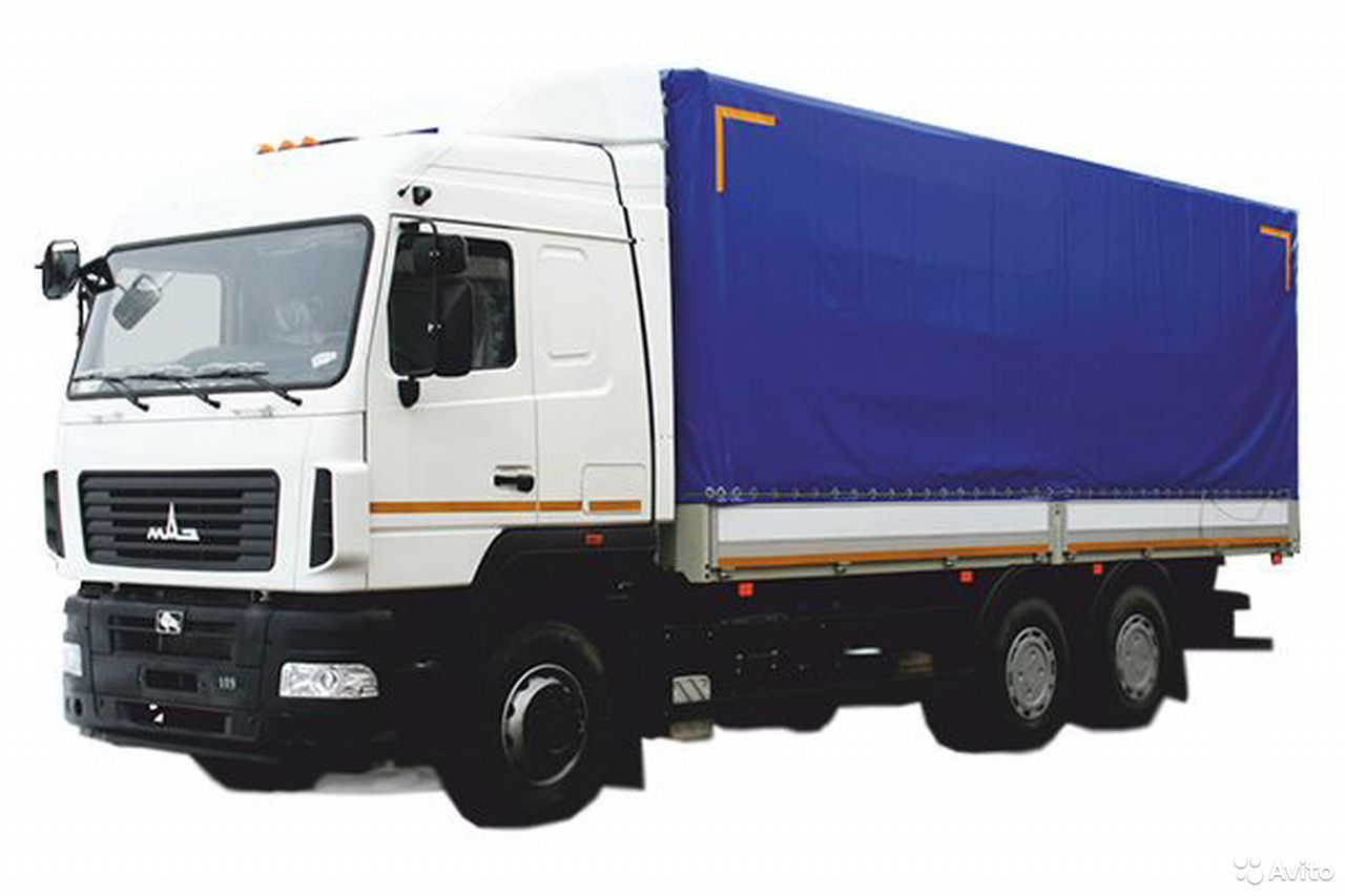 Тентованный грузовик МАЗ 6312С9-520-010