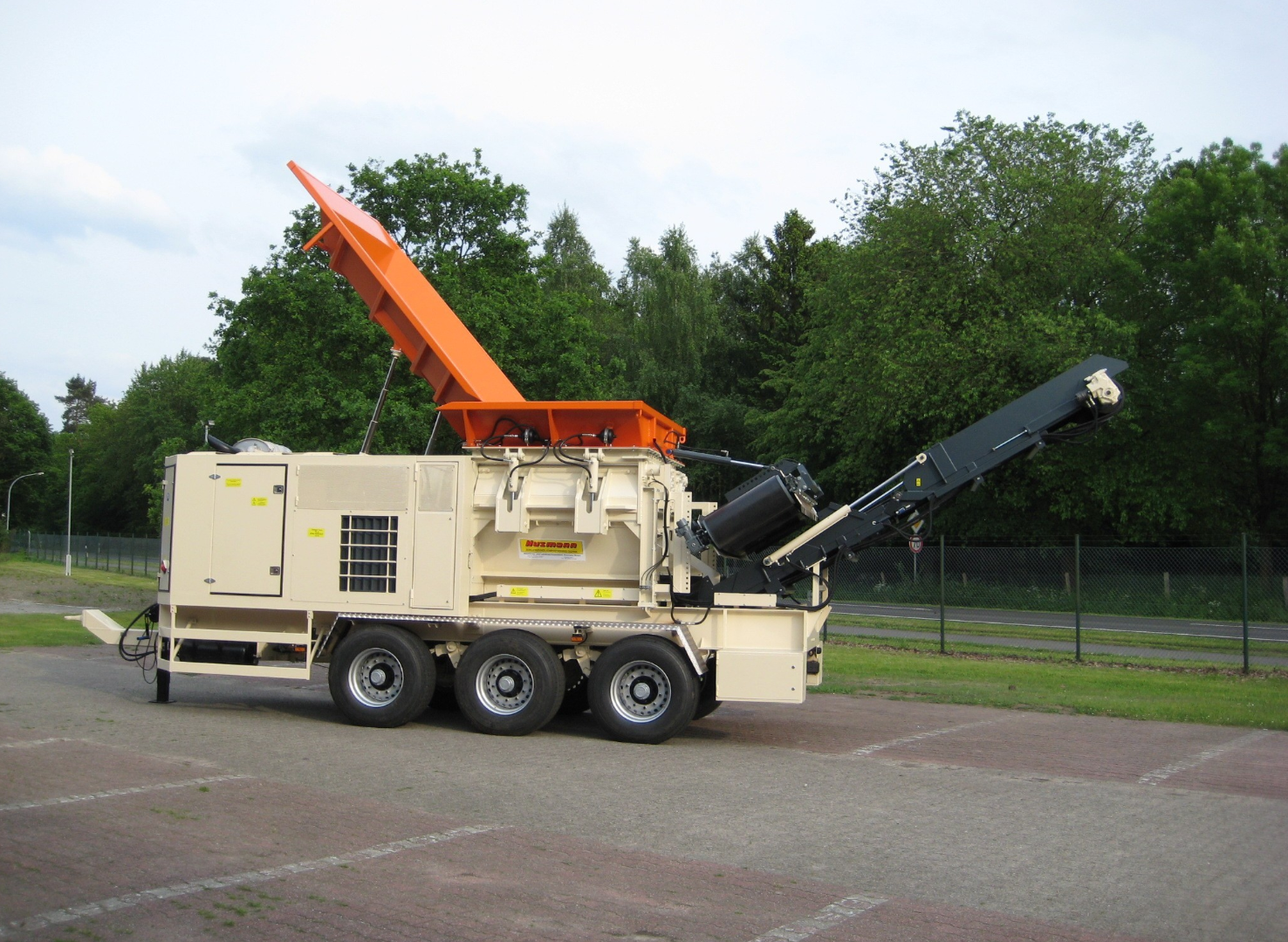 Дробилка (шредер) промышленных отходов HUSMANN HL II 161