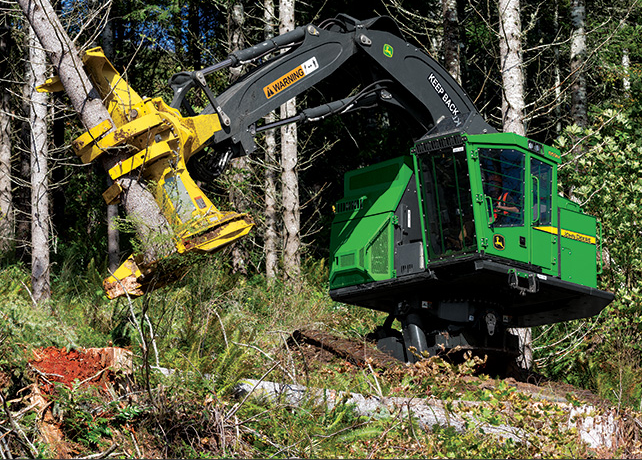 Валочно-пакетирующая машина John Deere 859M