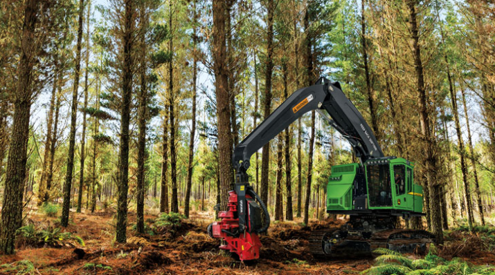 Гусеничный харвестер John Deere 803MH