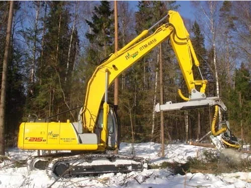 Гусеничный харвестер New Holland E215B