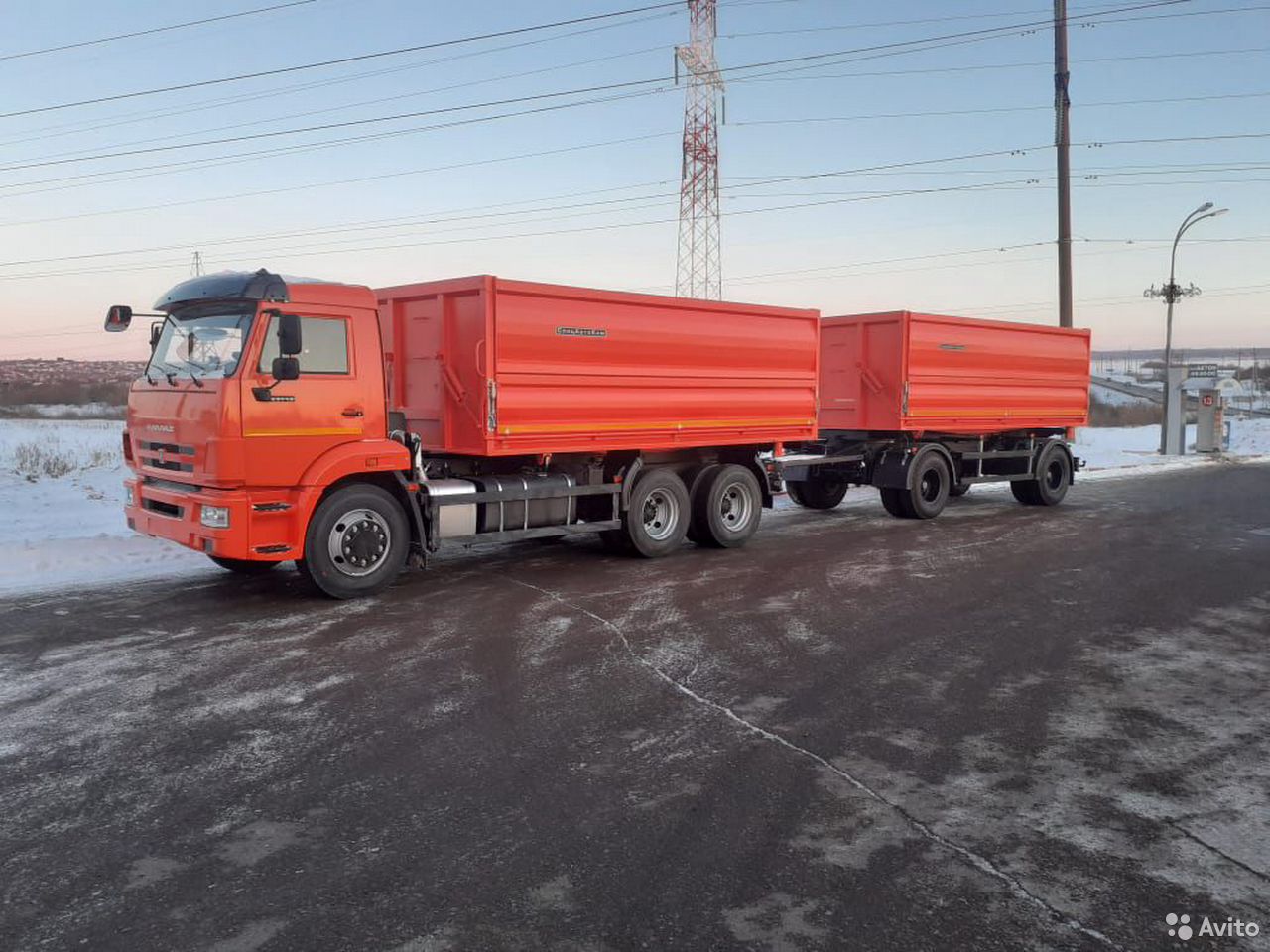 Зерновоз Камаз 65115