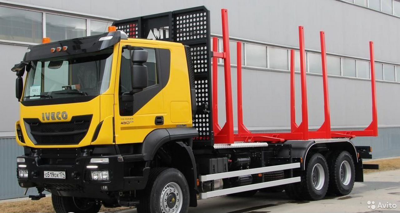 Сортиментовоз Iveco-AMT