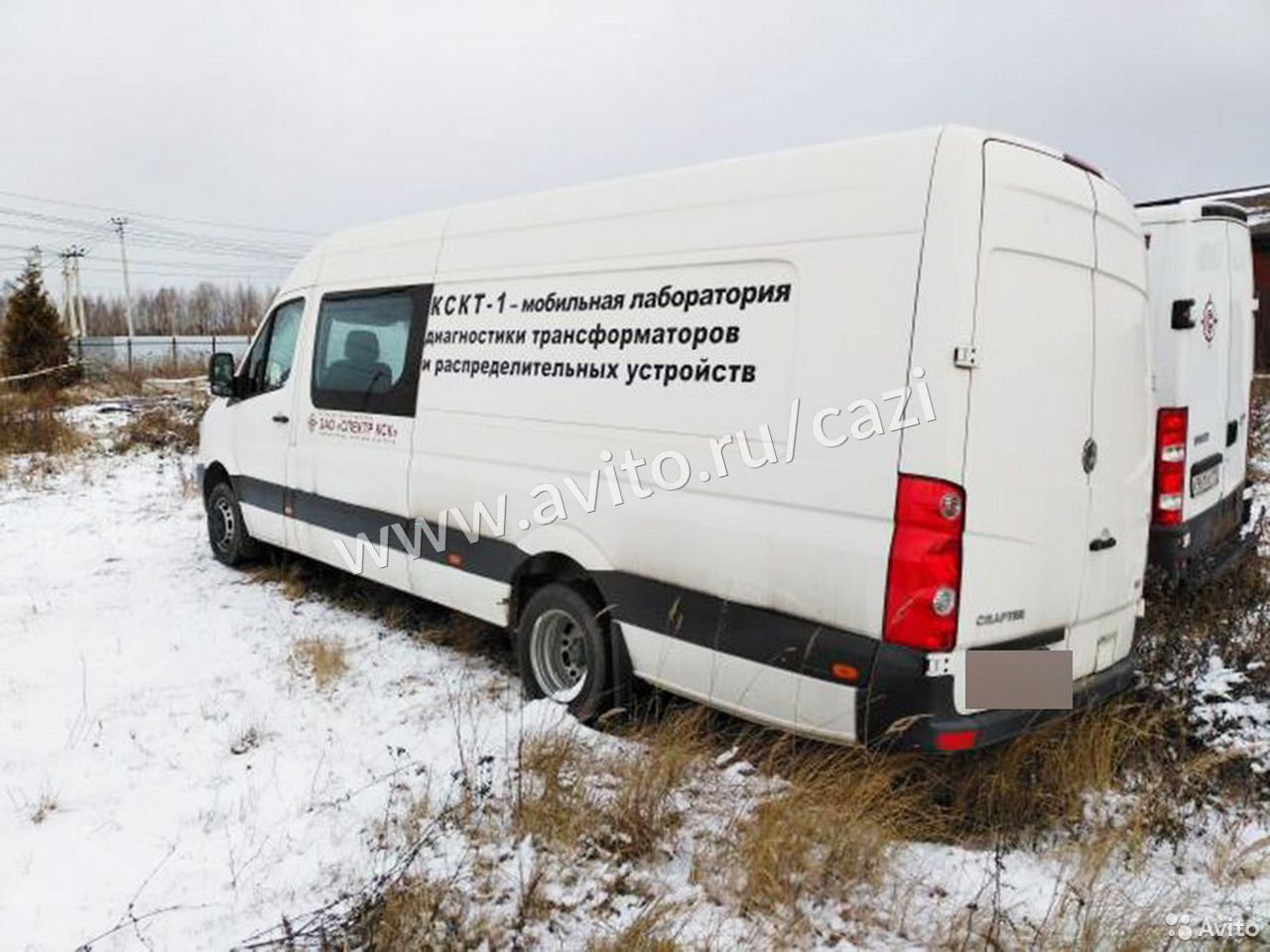 Передвижная лаборатория Volkswagen Crfter ЭТЛ ППУ-1 "Электротехническая лаборатория"