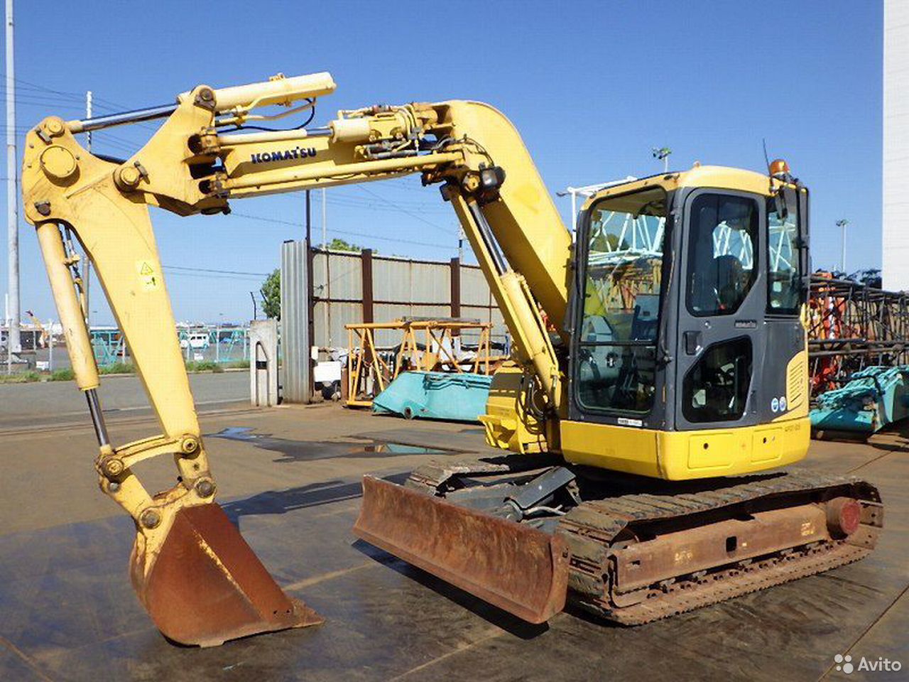 Мини-экскаватор Komatsu PC78UU-8