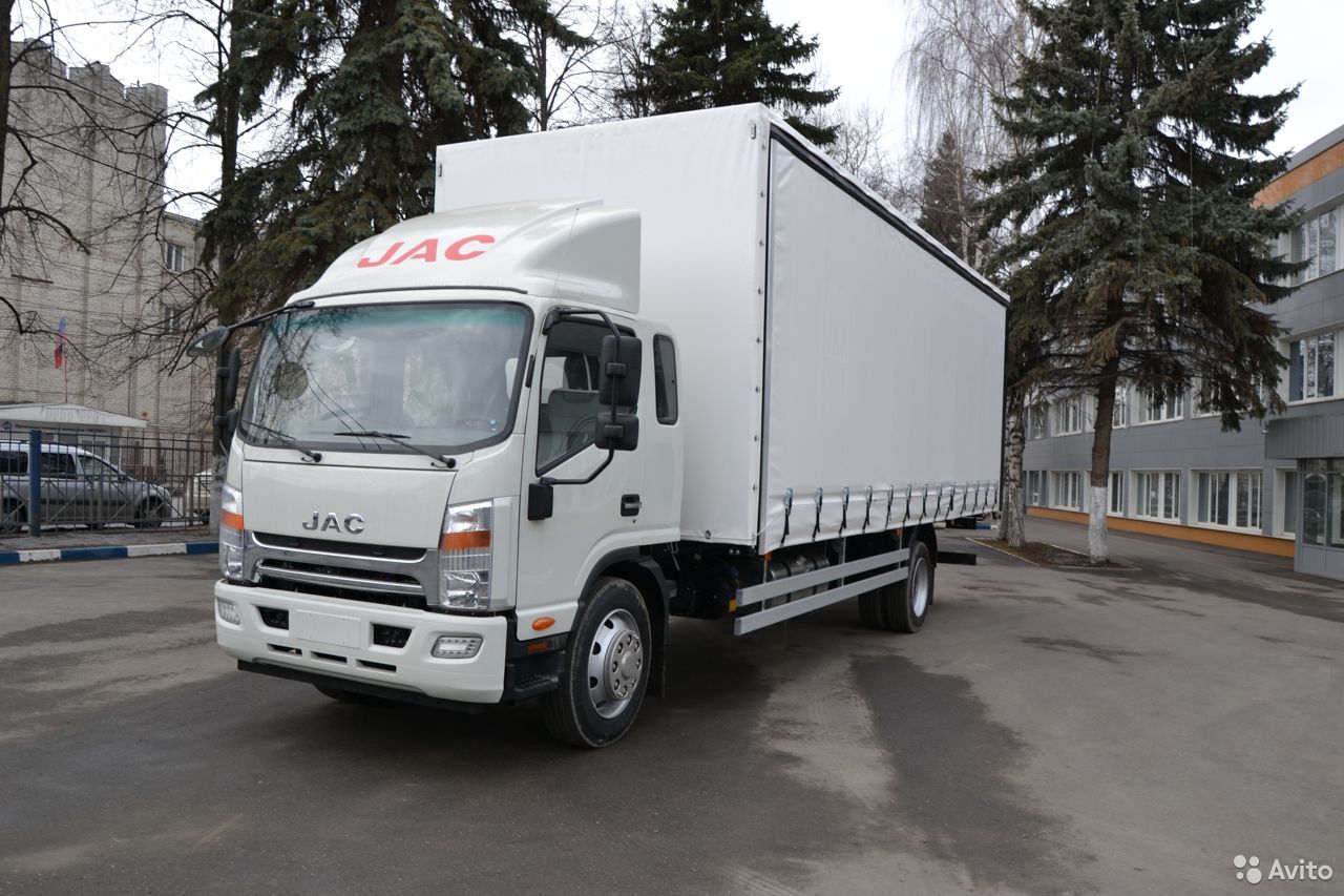 Тентованный грузовик JAC N120
