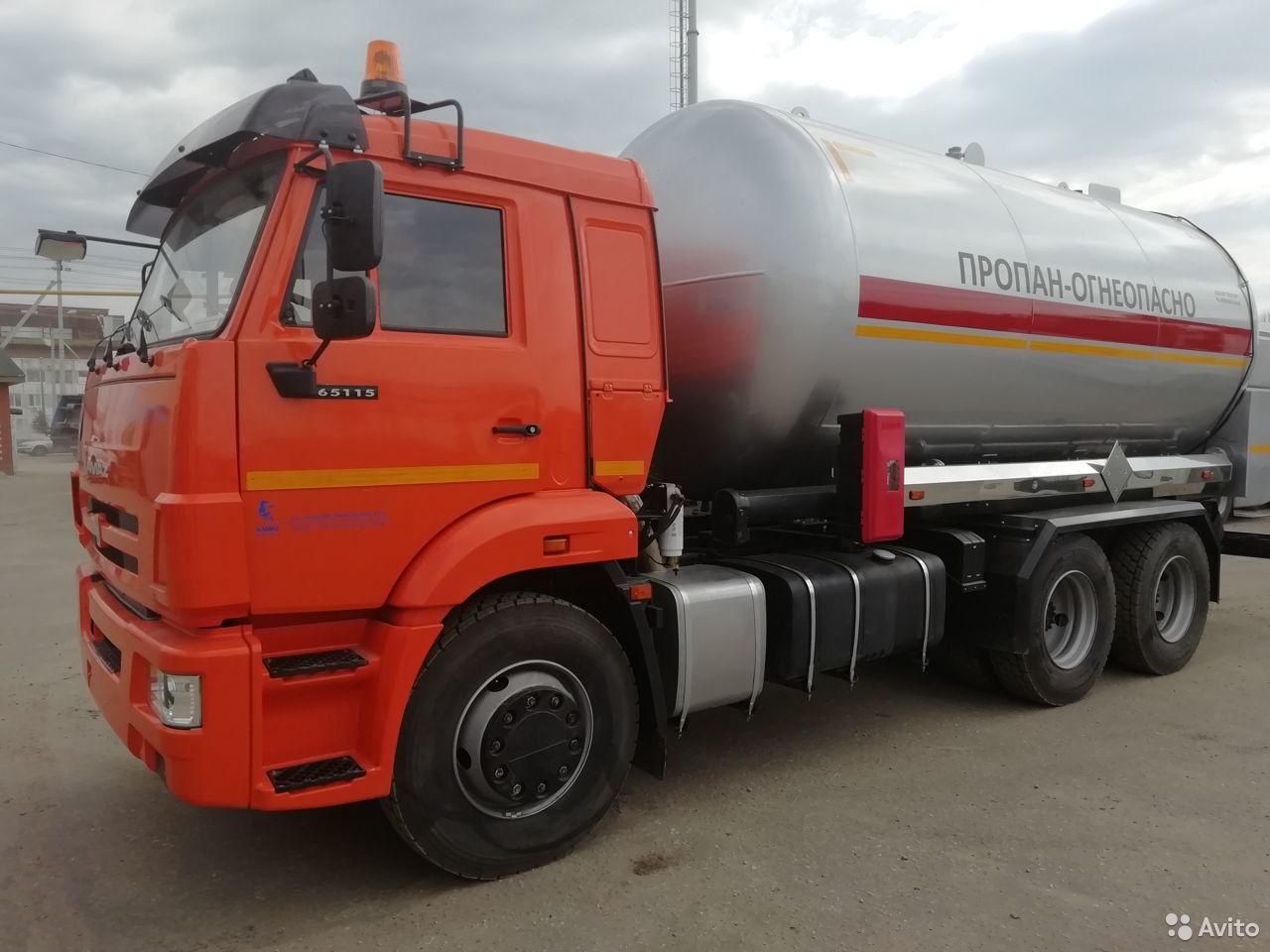 Газовоз КамАЗ 65115