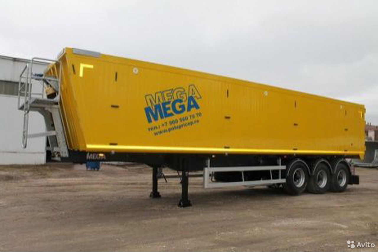 Самосвальный полуприцеп Mega MNW 3 42 м3