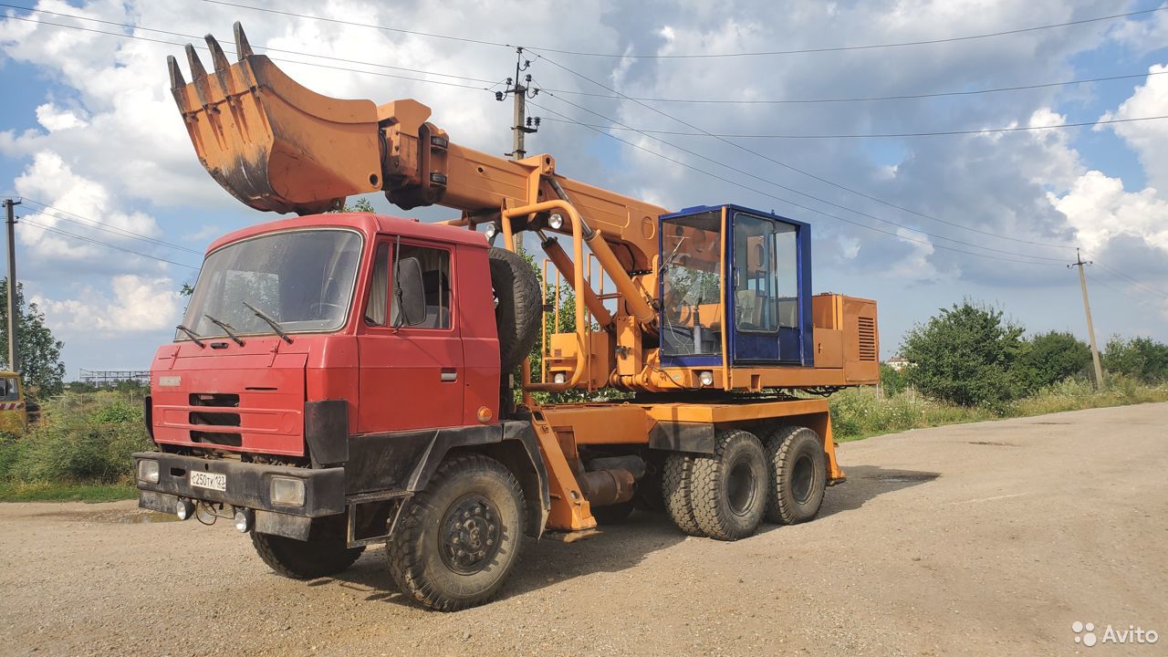 Экскаватор-планировщик Tatra UDS-114