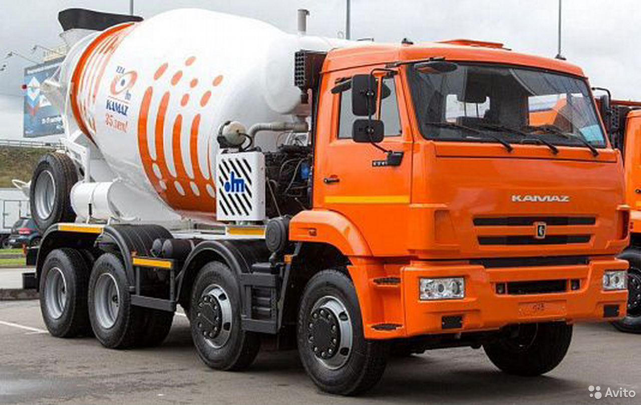 Автобетоносмеситель ТЗА 5814Y9 на шасси КамАЗ 6540-3028-48