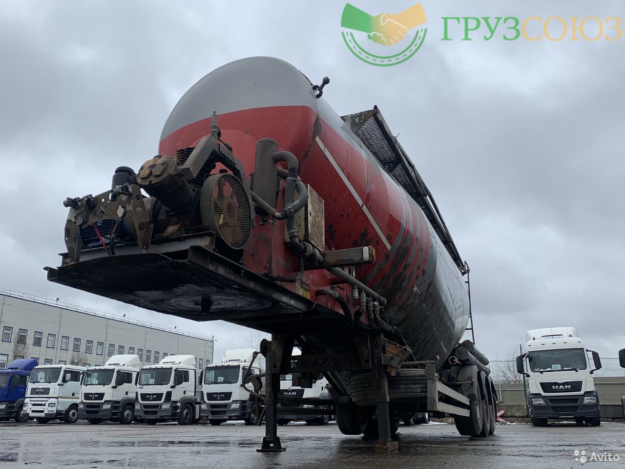 Полуприцеп цементовоз OK Kardesler Dors M