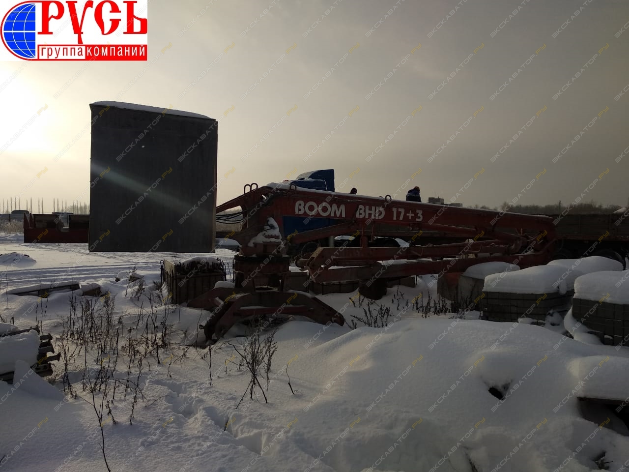 Бетонораздаточная стрела Boom Makina BHD 17