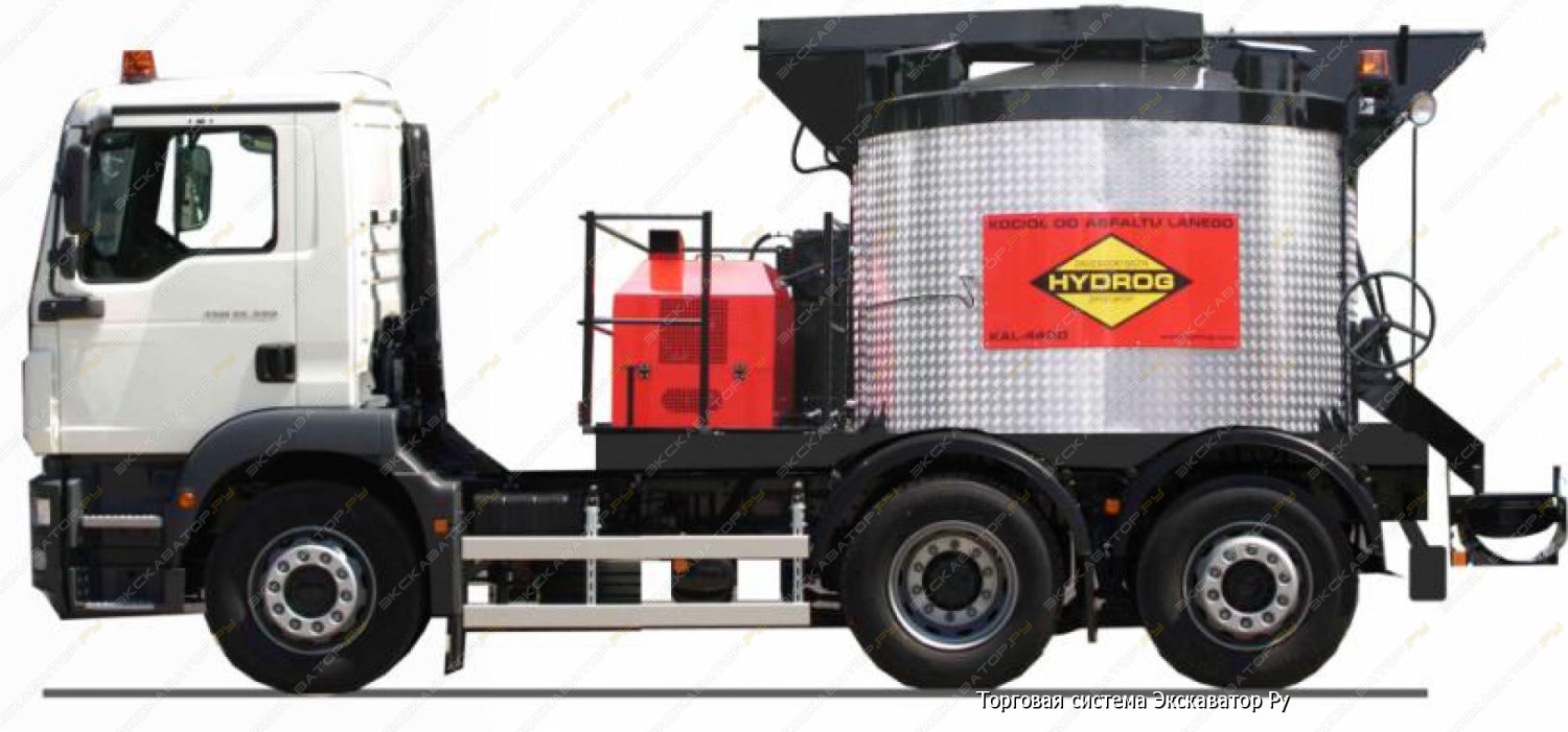 Кохер для литого асфальта HYDROG KA 4400