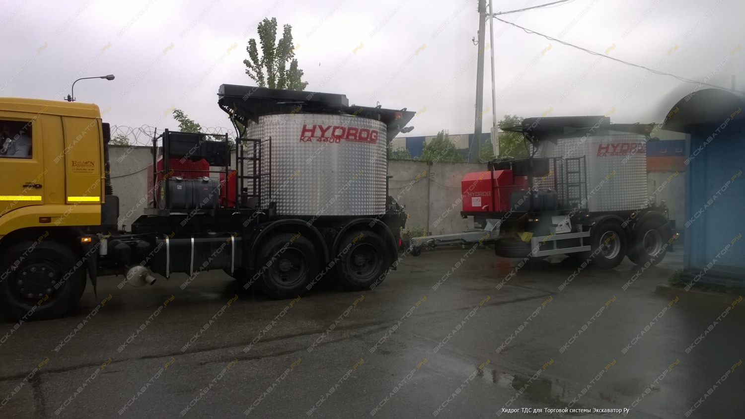 Кохер для литого асфальта HYDROG KA 4400