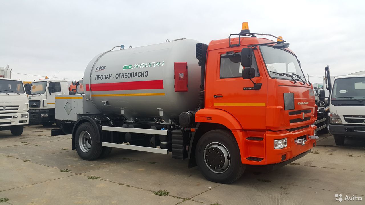 Газовоз КамАЗ 43253