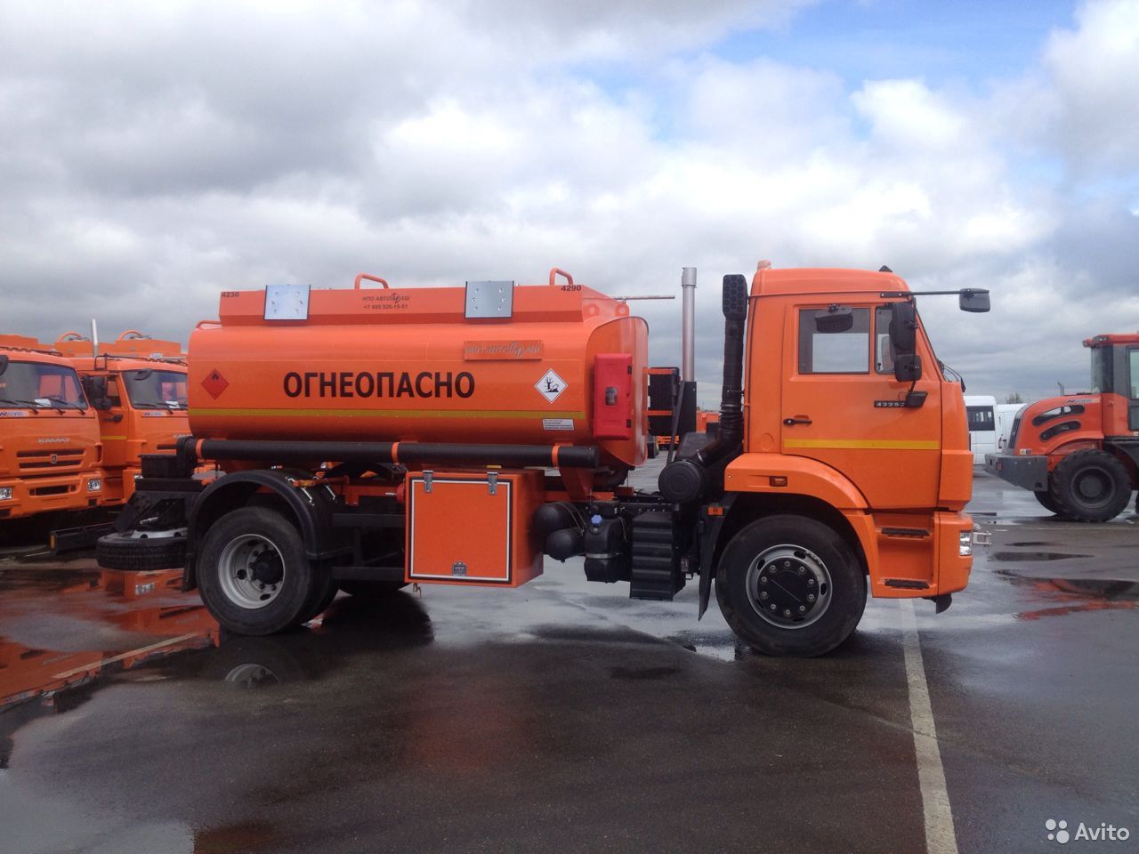 Бензовоз КамАЗ 43253-3010-69 4693А2 (АТЗ-8.5м3)