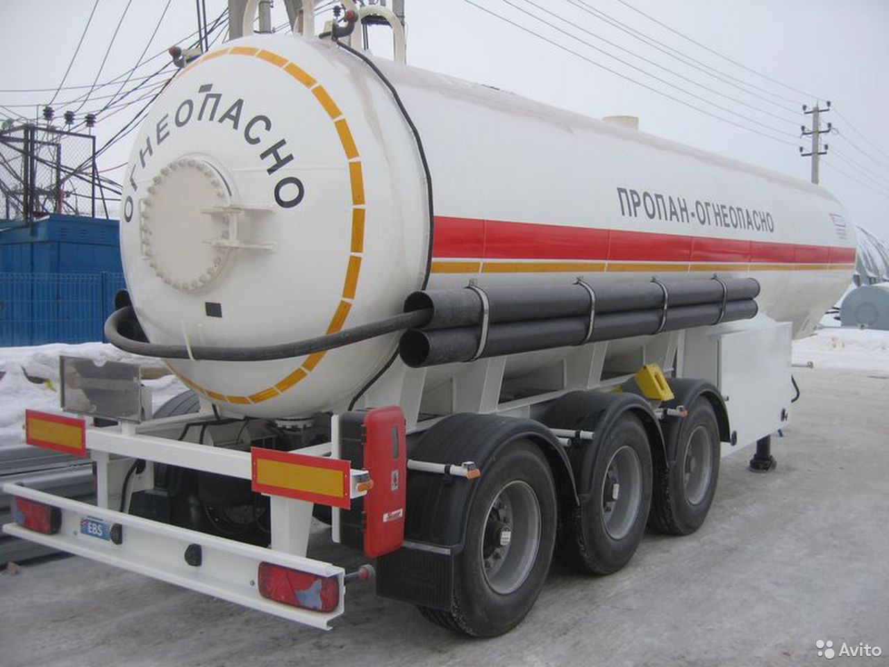 Полуприцеп газовоз Сеспель 964882