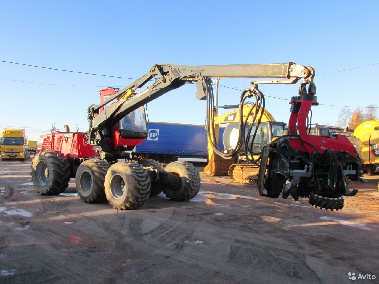 Колесный харвестер Komatsu 911.5 6wd