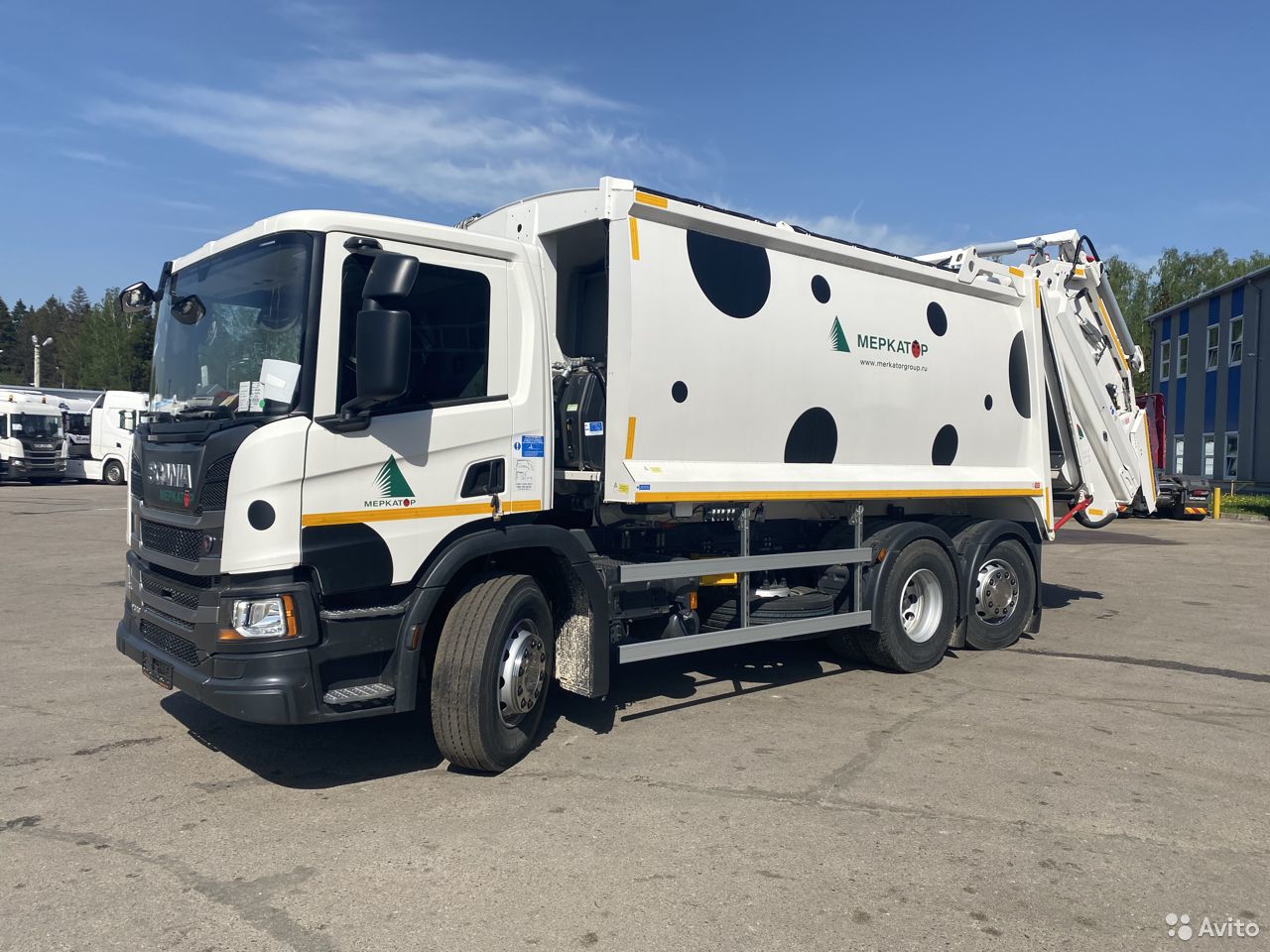 Мусоровоз Scania