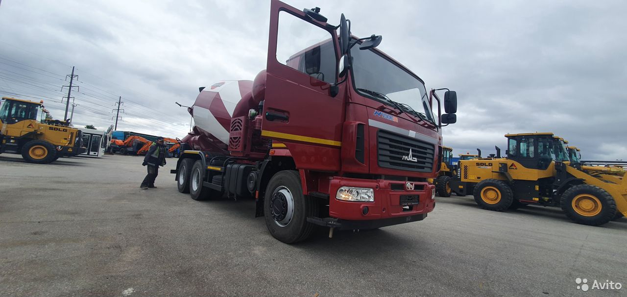 Автобетоносмеситель МАЗ 631226 с АБС Tigarbo
