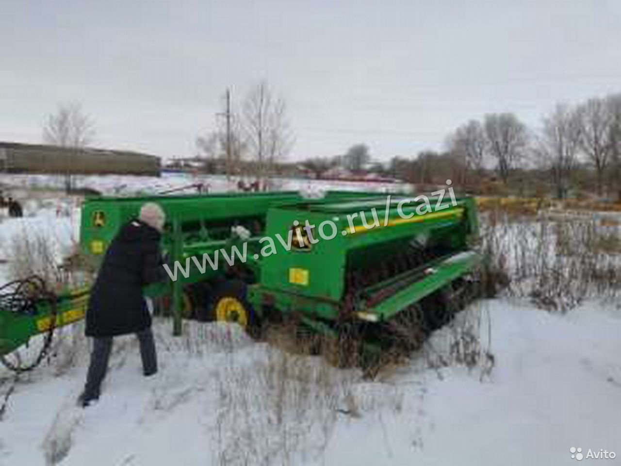 Сеялка John Deere 455