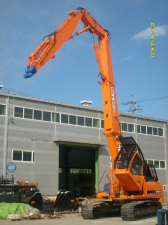 Экскаватор разрушитель DOOSAN DX340LCA Demolition