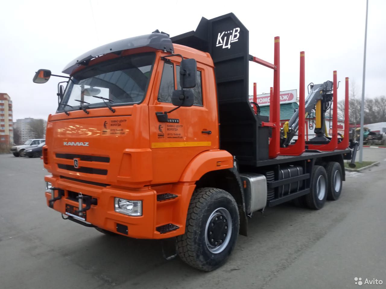 Сортиментовоз КамАЗ 65111