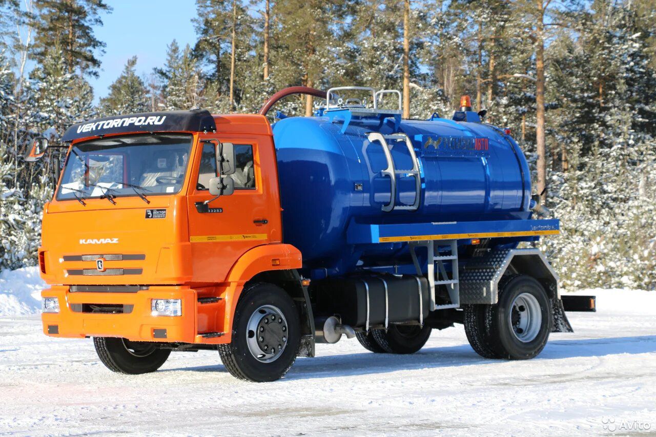 Ассенизатор КамАЗ 43253-3010-69 МВ-8