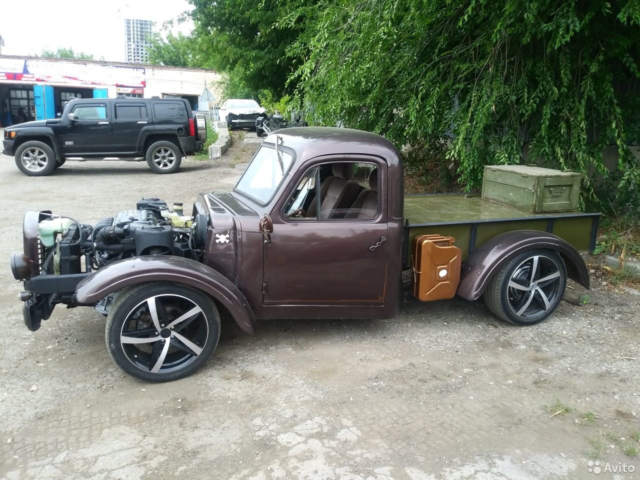 Пикап Toyota хотрод