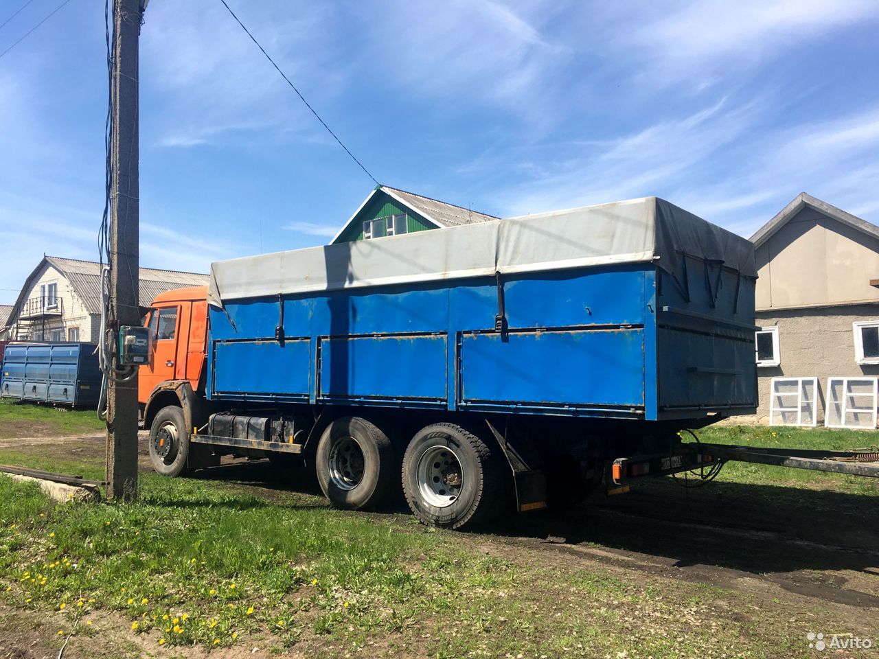Кузов зерновоз на КамАЗ 53215