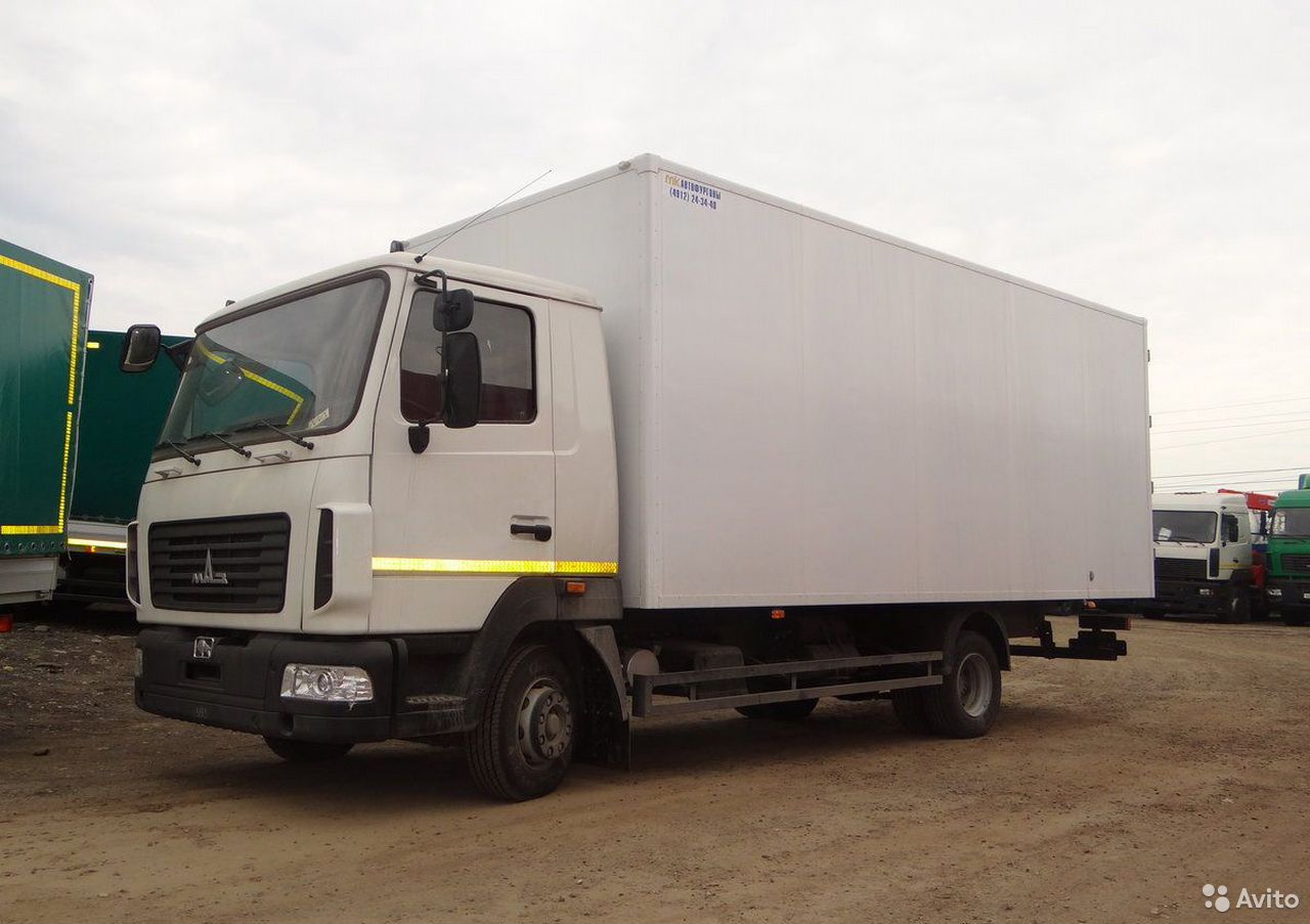 Изотермический грузовик МАЗ 4371С0-540-000 Меткомплекс