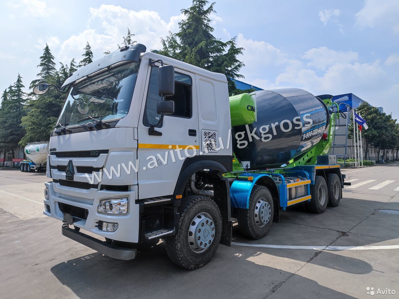 Автобетоносмеситель HOWO HW76