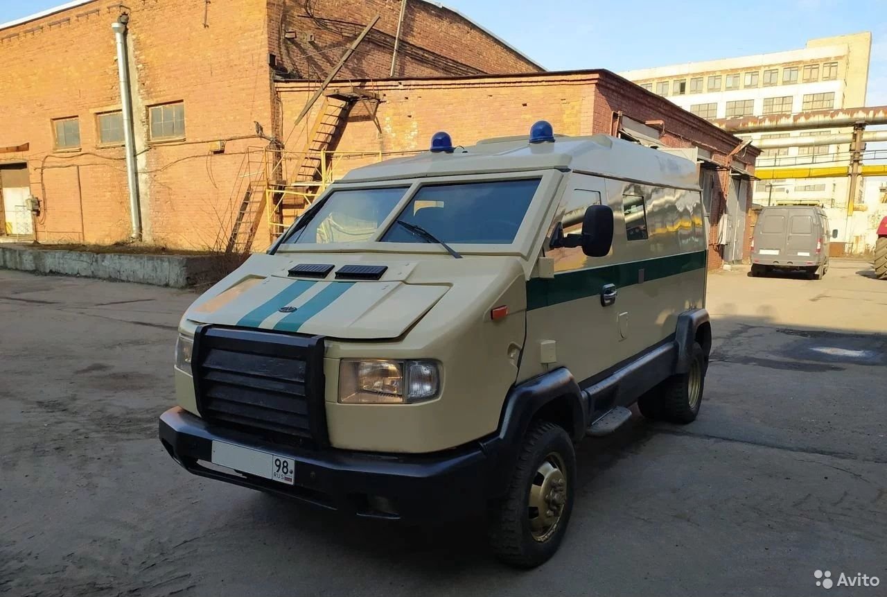 Инкассаторский автомобиль ГАЗ Соболь ОХТА 29571